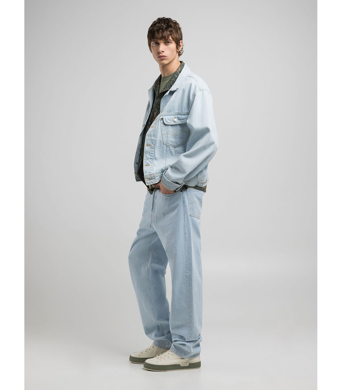 9Z1 ECO PLUS ライトデニムジャケット（セットアップモデル） 詳細画像 スーパーライトブルー 5